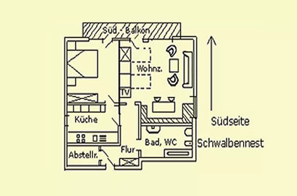 Schwalbennest Grundriss